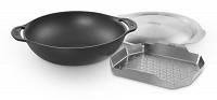 Gourmet BBQ System - wkład wok bez rusztu do grilla