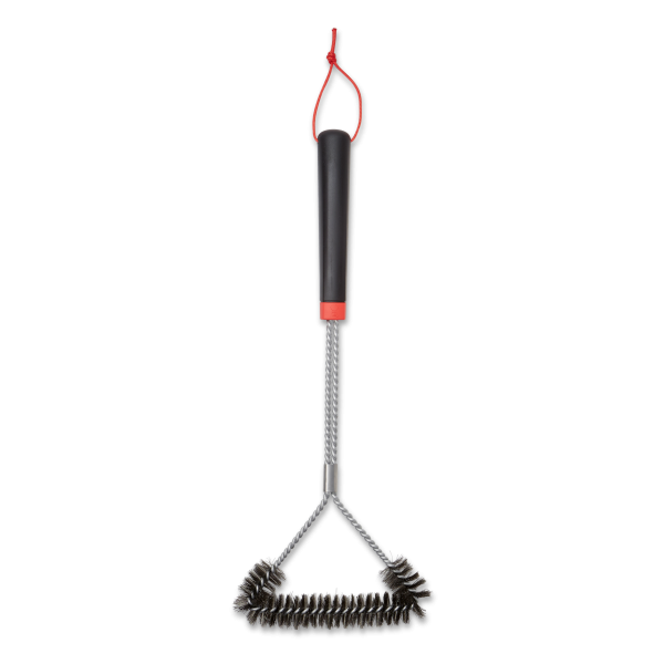 Szczotka do czyszczenia grilla, trójstronna 46 cm,